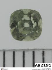 Foto von Chrysoberyll (NHMW-MIN-Aa2191)